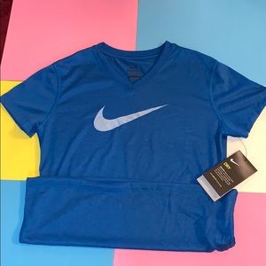 Blue Nike DRI-FIT Shirt